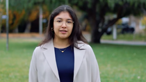 La neuquina Abril Fuentes, quiere estudiar Ingeniería Biomédica en Inglaterra. La neuquina Abril Fuentes, quiere estudiar Ingeniería Biomédica en Inglaterra.
