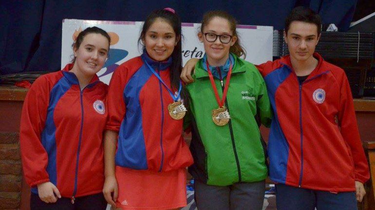 Micaela Suárez (tres oros) fue una de las grandes ganadoras.