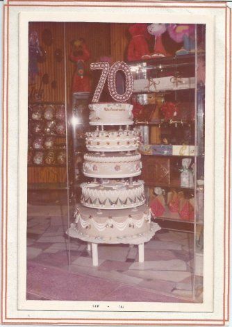 Torta 70 años Neuquén.