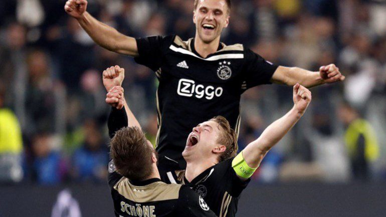 Ajax eliminó a Juventus y está en semifinales