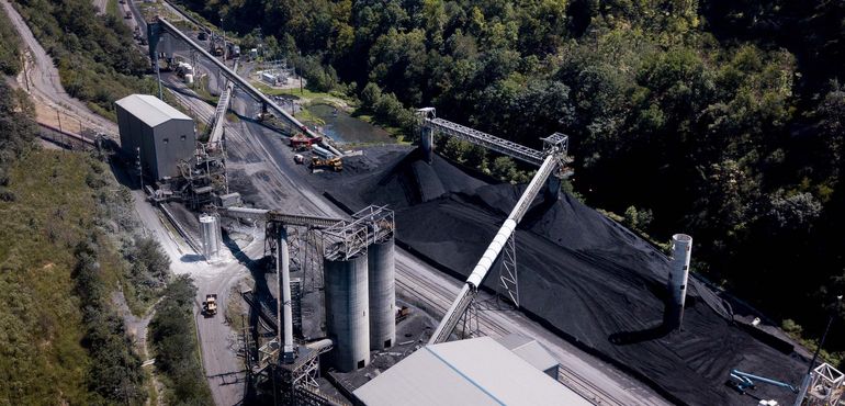 Un sector operativo de Ramaco Resources. Un sector operativo de Ramaco Resources.