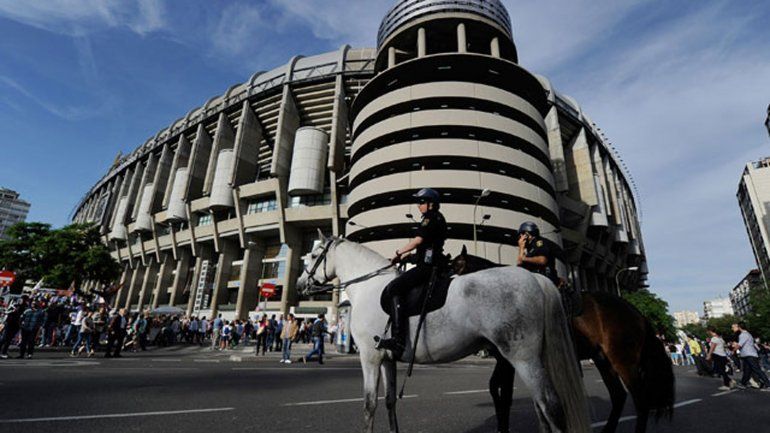 Megaoperativo de seguridad para custodiar Real Madrid-Barcelona