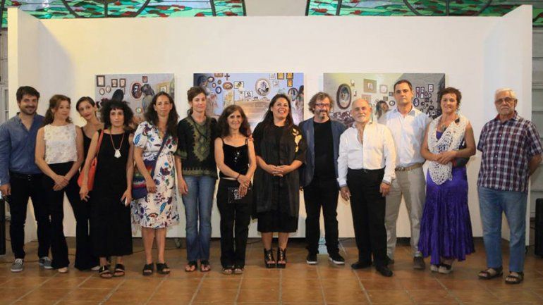 Los artistas que exponen en el museo Gregorio Álvarez.
