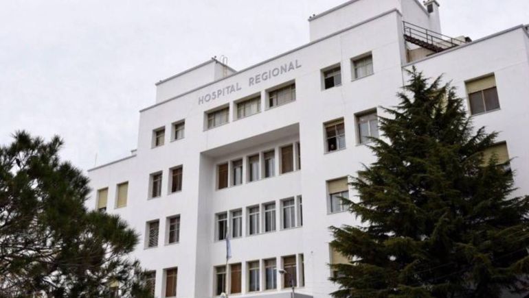El Hospital de Comodoro Rivadavia.
