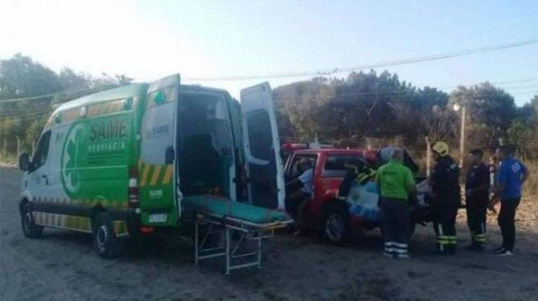 Corría una picada en los médanos, chocó y murió