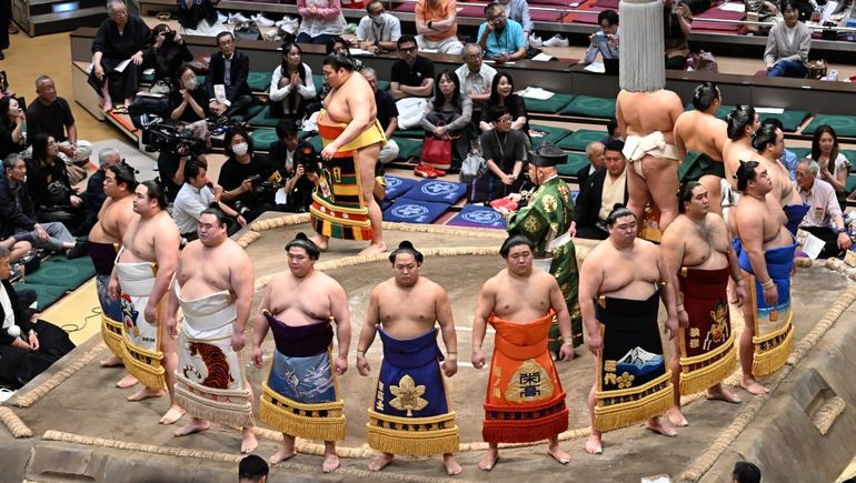 ¡Impactantes! Mirá las espectaculares fotos exclusivas de LMNeuquén en el Torneo Internacional de Sumo