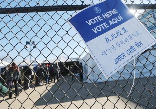 Una decisiva participación de los votantes hispanos