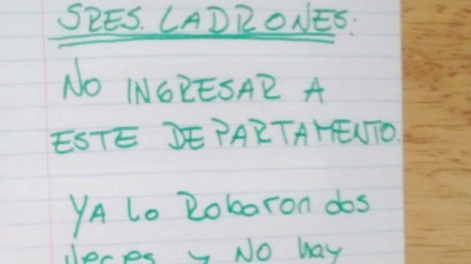 Desesperados por los robos, los vecinos harán una gran asamblea
