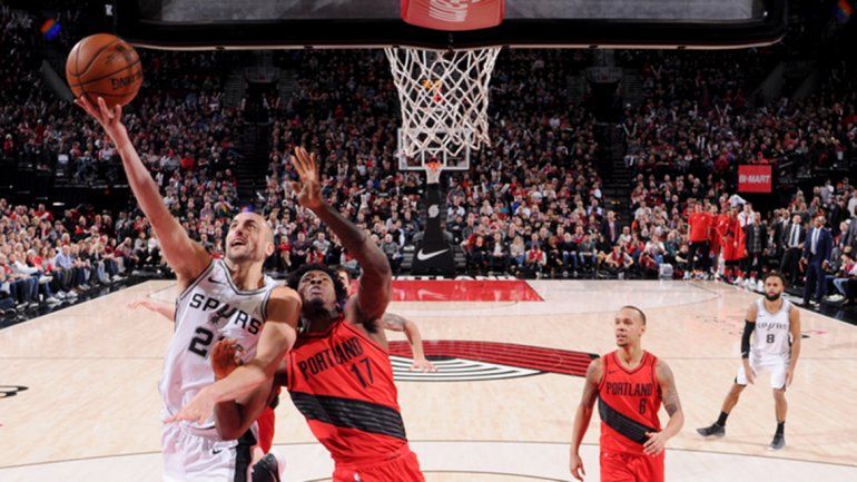 San Antonio perdió, pero Ginóbili volvió a brillar y metió 26 puntos