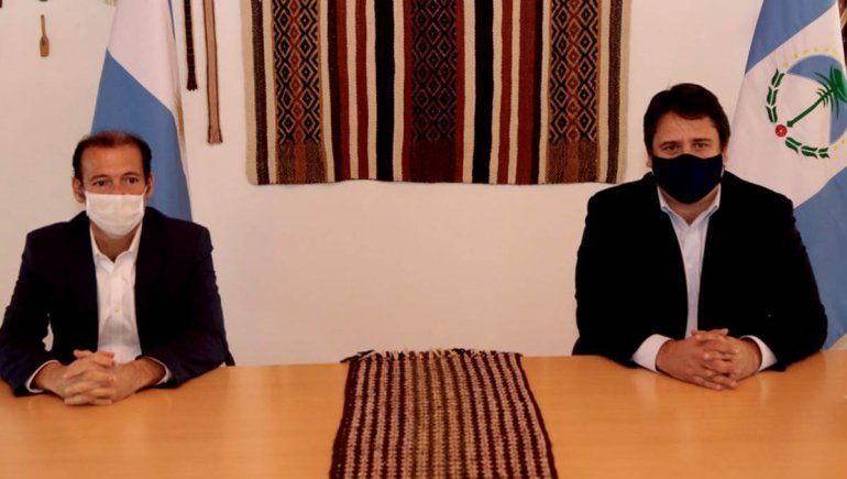 Gutiérrez y Gaido lanzaron 10 medidas para contener el virus