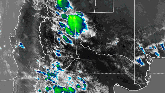 Alerta por tormentas fuertes y ocasional caída de granizo
