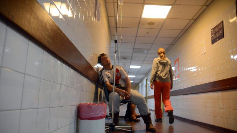 El horario pico de arribo de los baleados y apuñalados es a partir de las 19 y hasta entrada la madrugada. Los fines de semana se da el mayor número de ingreso de heridos.