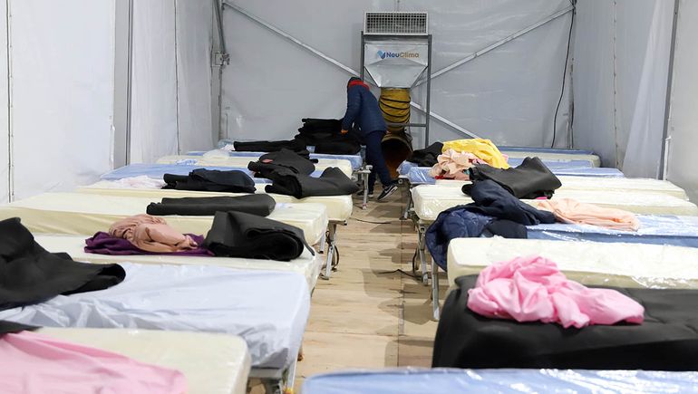 Los primeros trabajos que consiguieron los que asisten al parador para personas en situación de calle