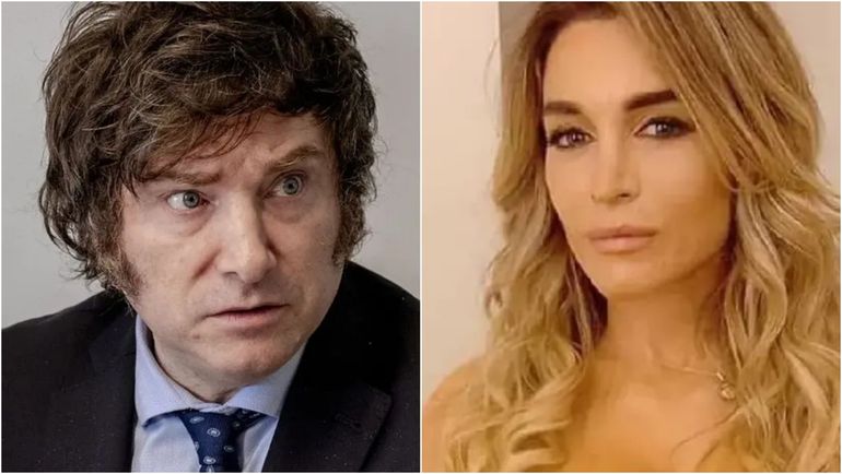 Javier Milei y Fátima Florez