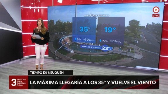 Calor y viento: ¿cómo estará el tiempo en el Alto Valle?