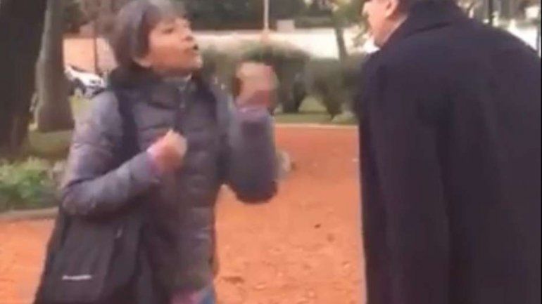Video: una mujer le dijo de todo a Guillermo Moreno en una plaza