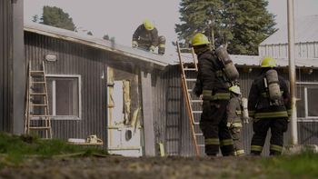 El incendio de una escuela en San Martín de los Andes causó temor