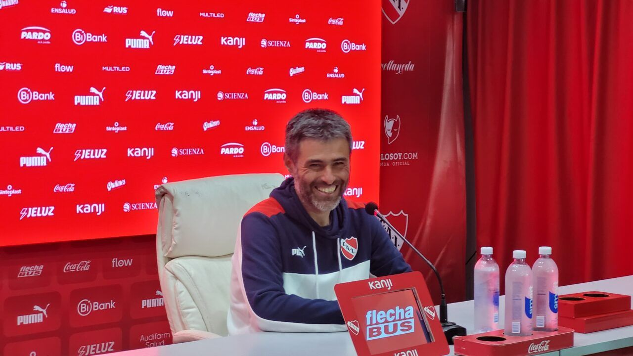 Vaccari comenzó bien su ciclo en Independiente.