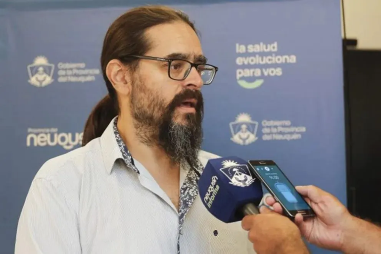 Ministro de Salud de Neuquén, Martín Reguerio. Ministro de Salud de Neuquén, Martín Reguerio.