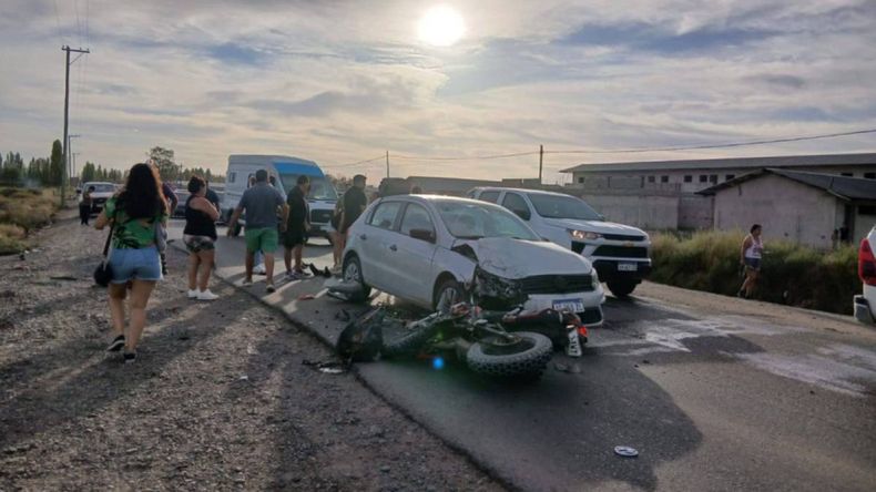 El siniestro ocurrió este viernes en Plottier. | LM Neuquen El siniestro ocurrió este viernes en Plottier.