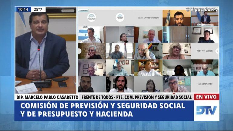 Diputados debate la movilidad jubilatoria