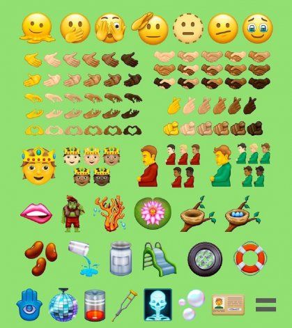 Los nuevos emojis diversos de WhatsApp