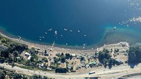 Puerto Elma, en Villa La Angostura. Una zona costera del lago Nahuel Huapi. La comunidad administra un camping en esa zona. | LM Neuquen Puerto Elma, en Villa La Angostura. Una zona costera del lago Nahuel Huapi. La comunidad administra un camping en esa zona.