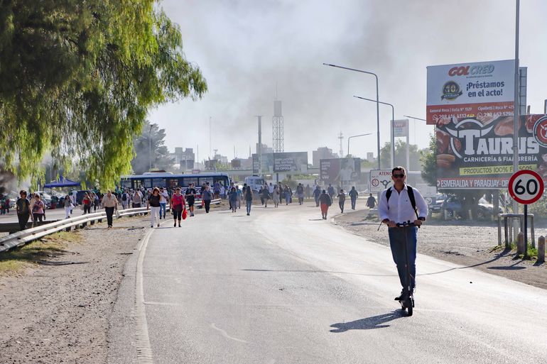 Se levantaron todos los cortes en rutas y puentes