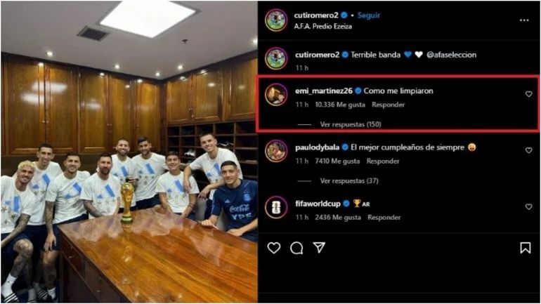 La foto compartida por Lionel Messi La foto compartida por Lionel Messi