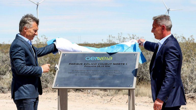 Macri, en Chubut: Un país no va a crecer sin energía