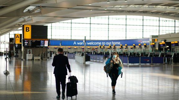Espa&ntilde;a estaba en la lista de pa&iacute;ses exceptuados de la cuarentena en Reino Unido.