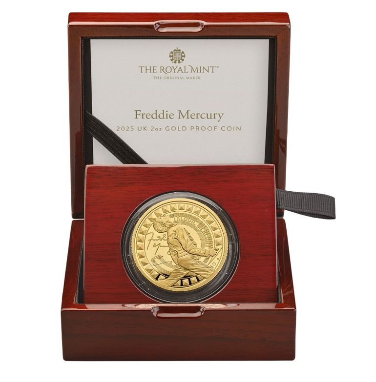 La moneda alcanza un valor de 9.350 libras esterlinas en su edición limitada de oro de 2 onzas, de solo 30 unidades. La moneda alcanza un valor de 9.350 libras esterlinas en su edición limitada de oro de 2 onzas, de solo 30 unidades.