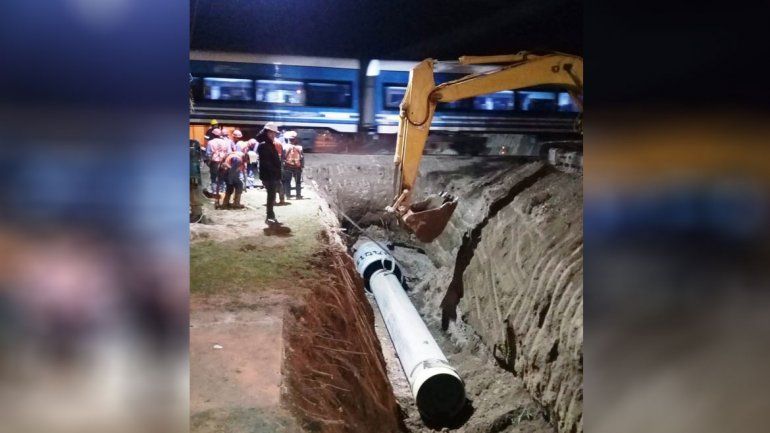 Una obra central que cruzó las vías