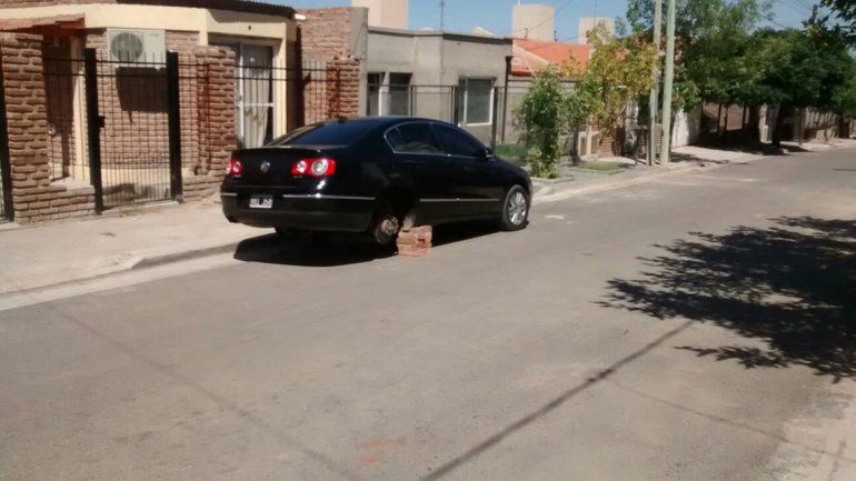 Los robarruedas ahora atacan en el Oeste de la ciudad