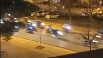 el video de motoqueros en plena avenida: ¿protesta o ruidos molestos?