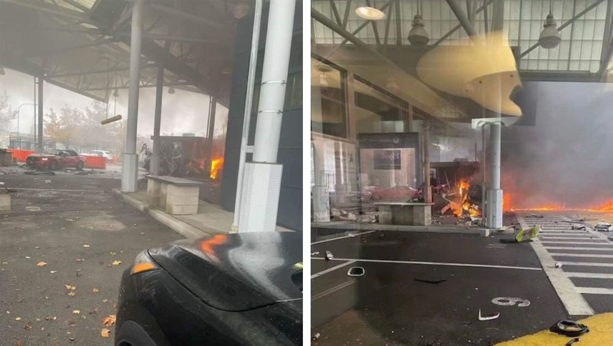 Investigan la explosión de un auto en la frontera entre EE.UU. y Canadá