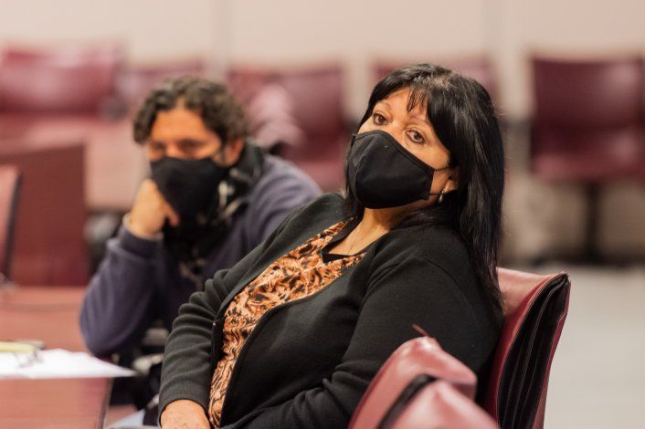 Elizabeth Campos, del bloque de diputados de Democracia Cristiana.