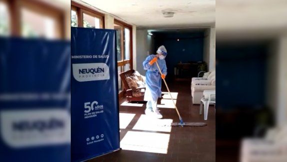 Habilitaron un hogar para adultos mayores con coronavirus