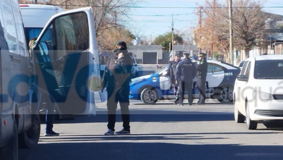 Policía allanó una vivienda