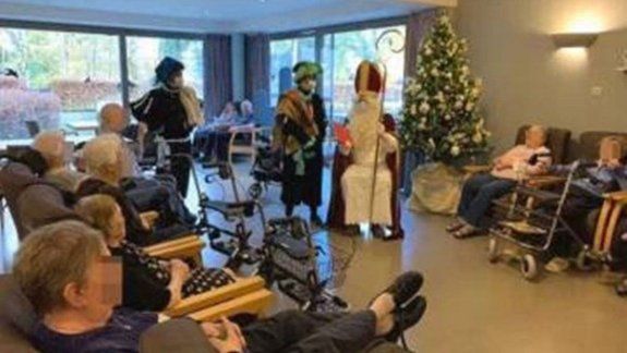 Papá Noel contagió de COVID a todo un asilo: 18 fallecidos