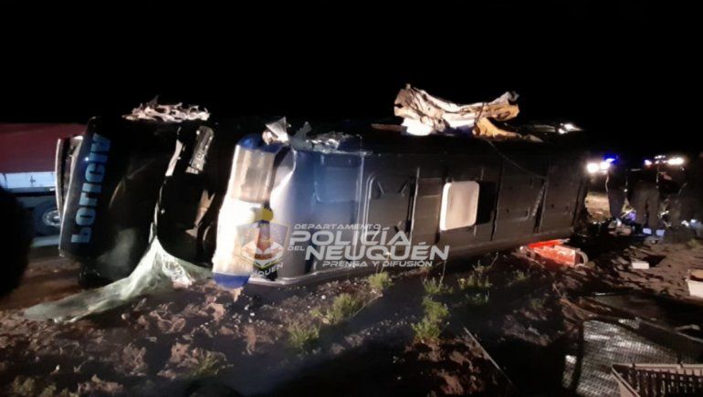 Un policía federal murió en un fuerte choque sobre la 237