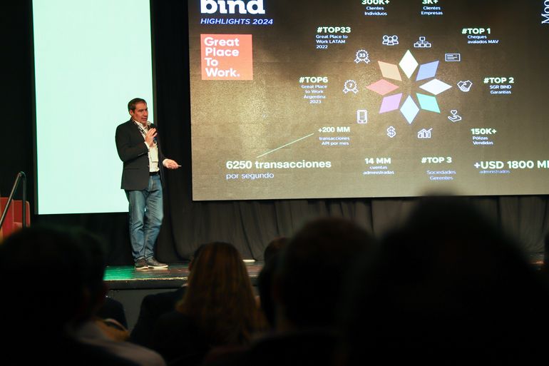 BIND participa en el 70% de las transacciones digitales financieras en Argentina. Se consolida como un banco de las fintech. BIND participa en el 70% de las transacciones digitales financieras en Argentina. Se consolida como un banco de las fintech.