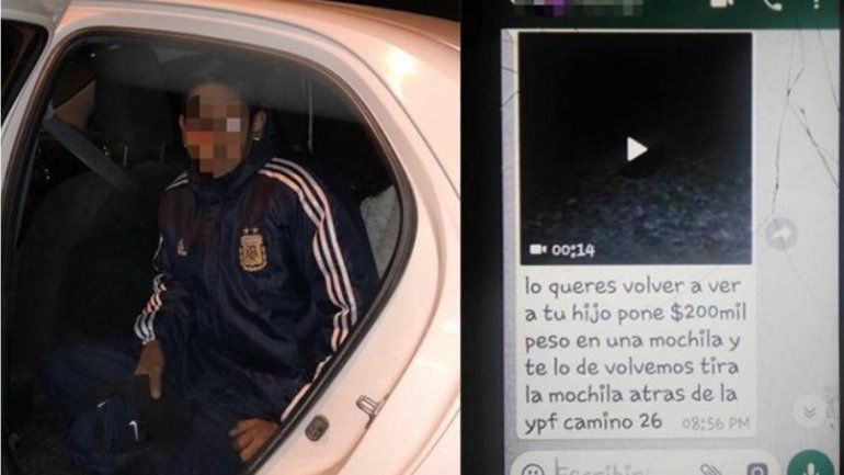 Inventó su propio secuestro y le pedía a la madre $ 200 mil