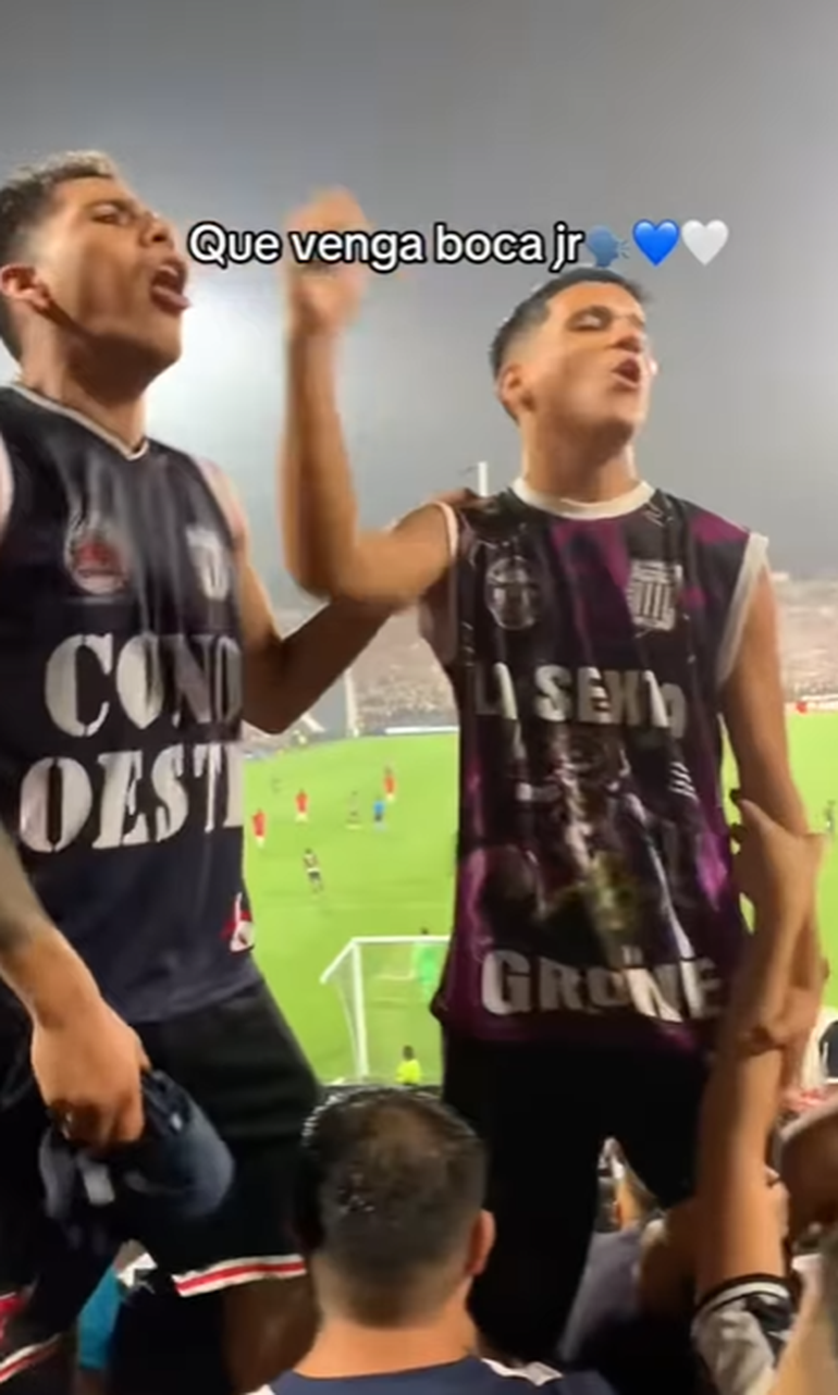 Canción que Alianza Lima le dedicó a Boca. (@mathias_vera06 en Tik Tok). Canción que Alianza Lima le dedicó a Boca. (@mathias_vera06 en Tik Tok).