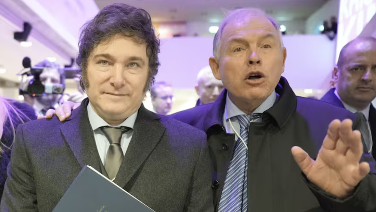 Werthein se expresó en su cuenta de X para apoyar al presidente.