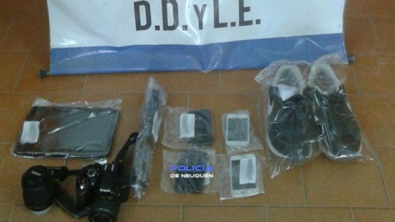 Secuestraron elementos y detuvieron a un hombre por dos robos a comercios