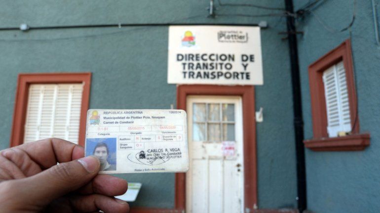 La licencias nacionales ya se emiten en Neuquén capital y Senillosa.