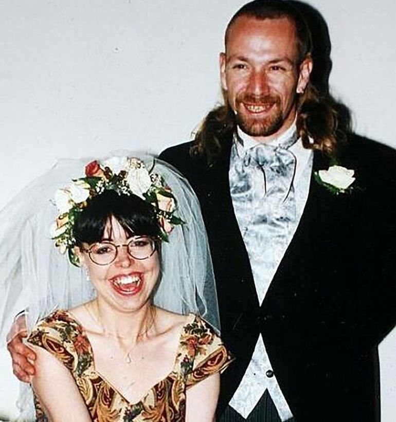 La foto junto a su esposo que todas las mañanas ve Michelle para recordar. La foto junto a su esposo que todas las mañanas ve Michelle para recordar.