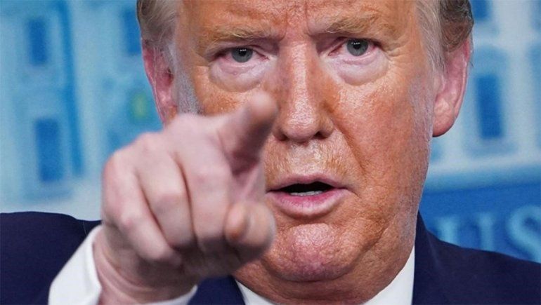 Trump amenazó con reprimir a manifestantes en Washington