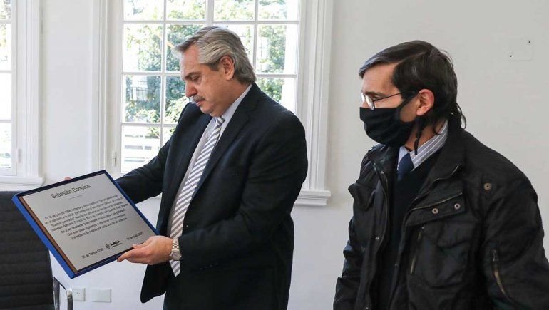 Alberto admitió que AMIA es una deuda a saldar